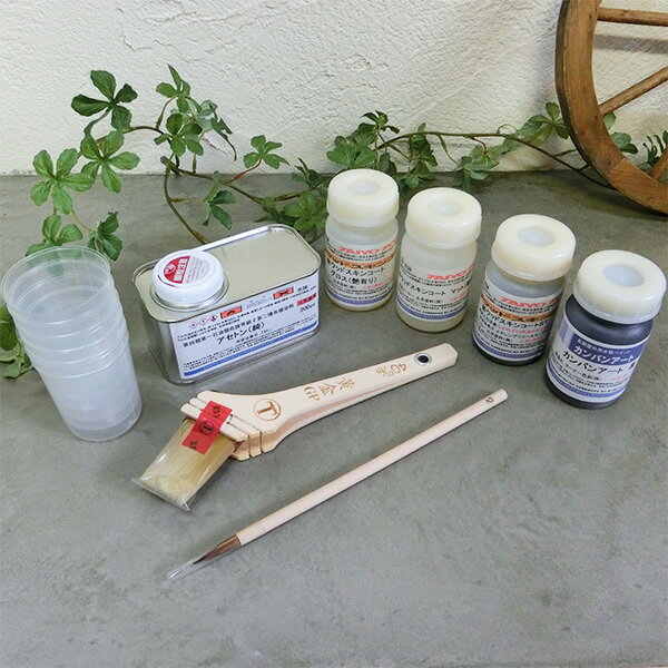 屋外木製看板用 ウッドスキンコート塗料セット 約0.5平米分