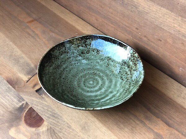 和食器 イ047-238 黒水晶織部流5.5浅鉢 和食器 イ047-238 黒水晶織部流5.5浅鉢