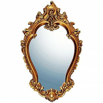 ユーパワー グレース アート ミラー「アリストクラシー(アンティークゴールド)」 GM-20012 【代引き・同梱不可】