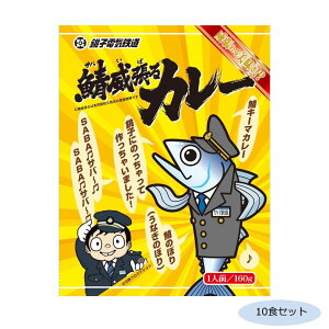 ご当地カレー 千葉 銚子電鉄鯖威張るカレー(鯖キーマカレー) 10食セット 【代引き・同梱不可】