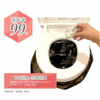 水のいらない簡易トイレ 20回分　SMT-20 【代引き・同梱不可】 3