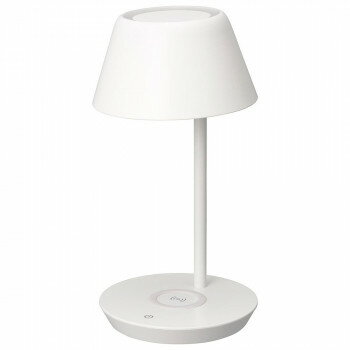 OHM LEDインテリアライト ワイヤレス充電機能付 ホワイト TT-YOLK1-W 【代引き・同梱不可】