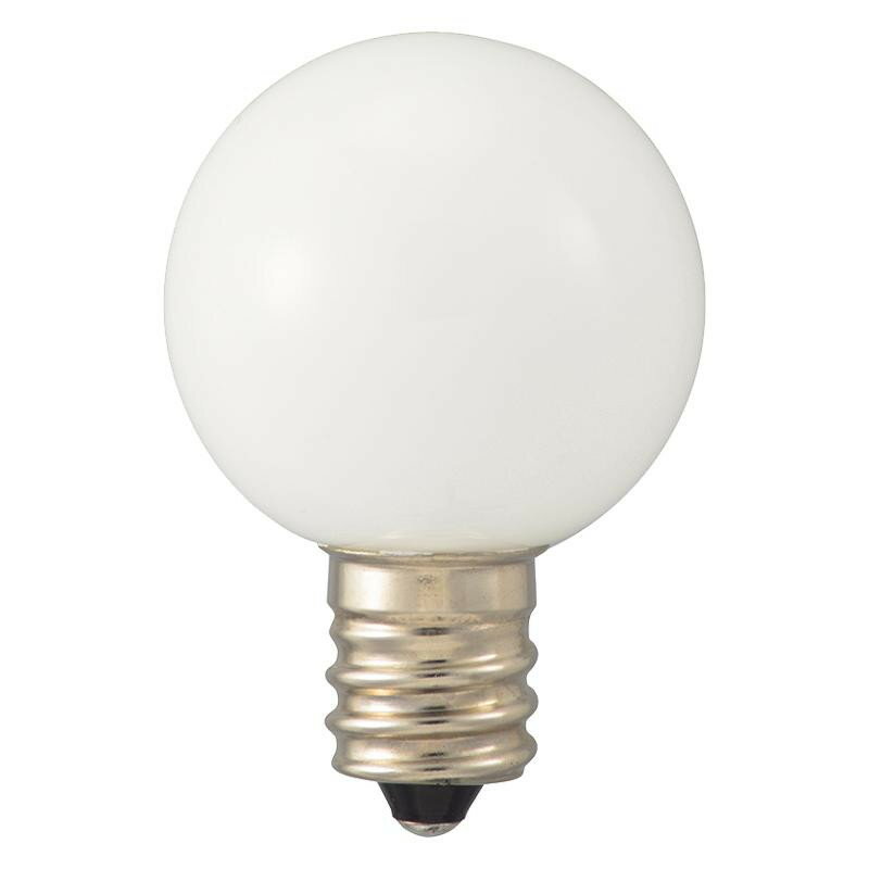 OHM LEDߥ˥ܡ G30/E12/0.5W/16lm/ LDG1N-H-E12 13 ƱԲġ