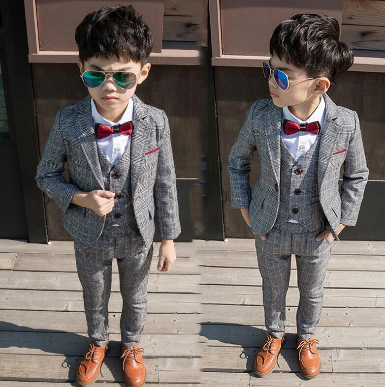 キッズ セレモニー スーツ セット 110-130cm/5点セット】セレモニースーツ（スーツセット） | SHOO