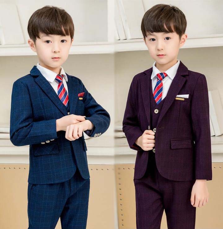 Rakuten - 【送料無料】男の子スーツ 5点セット 80-150cm 七五三 結婚式 フォーマルセット キッズスーツ フォーマルスーツ 男の子 発表会 パーティースーツ 礼服 子供スーツ 子供服 タキシード 入学式 入園式 お受験 誕生日 卒園式 卒業式 スーツ オーデション 子供 おしゃれ 春夏秋冬