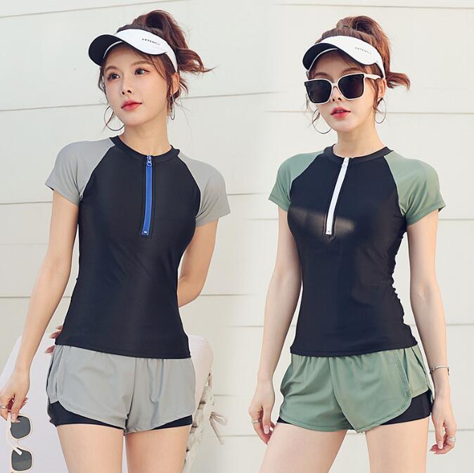 フィットネス水着着痩せレディースセ...