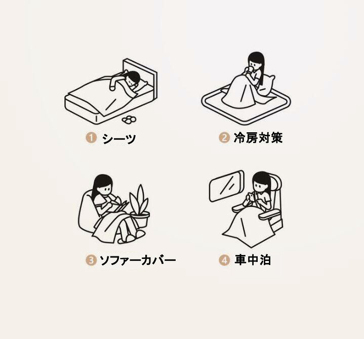 【送料無料】肌掛け布団 冷房対策 吸湿 通気 ブランケット 快眠 掛布団 夏ふとん ...
