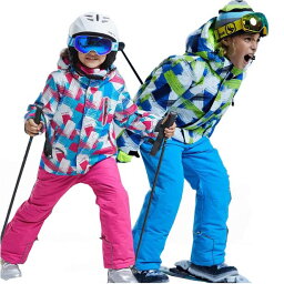 【送料無料】スノボウェア キッズ 子供 スノーウェア キッズスキーウェア 子ども 男の子 スキー ウェア 女の子 上下セット ジャケット パンツ スキーウェア 子供用 ジュニア 雪遊び 防水 ボードウェア スノーウエア 激安 スキーウエア ボーイズ ガールズ スノボ