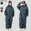 【送料無料 】暖かい スノーボードウェア 連体服 スノボ ウェア 男女兼用 ボードウェア オールインワン メンズスノーウェア スノボーウェア スキーウェア スノ...