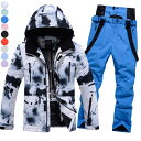 【新品セール】スノボ ウェア スノーボード スキー 登山 雪遊び 大きいサイズ メンズスノボウェア スノーボードウェア 男女兼用 暖かい レディース スキーウェ...