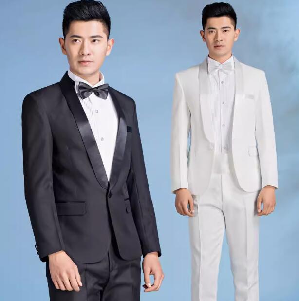 【送料無料】結婚式スーツ メンズスーツ 紳士服 4点セット ジャケット+パンツ+ベルト+蝶結び ビジネススーツ 上下 冠婚葬祭 フォーマルスーツ シングルスーツ 二次会 披露宴 パーティースーツ 忘年会 司会 舞台服 スリムスーツ 新作 セットアップ スーツセット