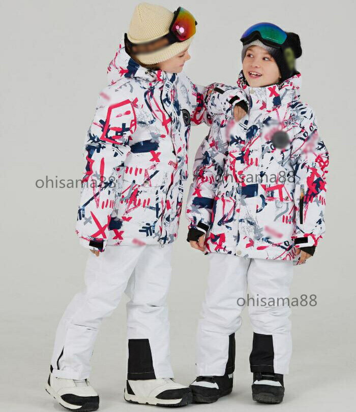 【送料無料】スノーボードウェア 上下セット 女の子 キッズスキーウェア 男の子 スノボ スキーウェア 子供服 暖かい 雪遊び キッズ 雪服 スキー ウェア 子供スノーウエア ジュニア 防水 ボードウェア スノボウェア 2点セット ジャケット パンツ 子供 スノーウェア