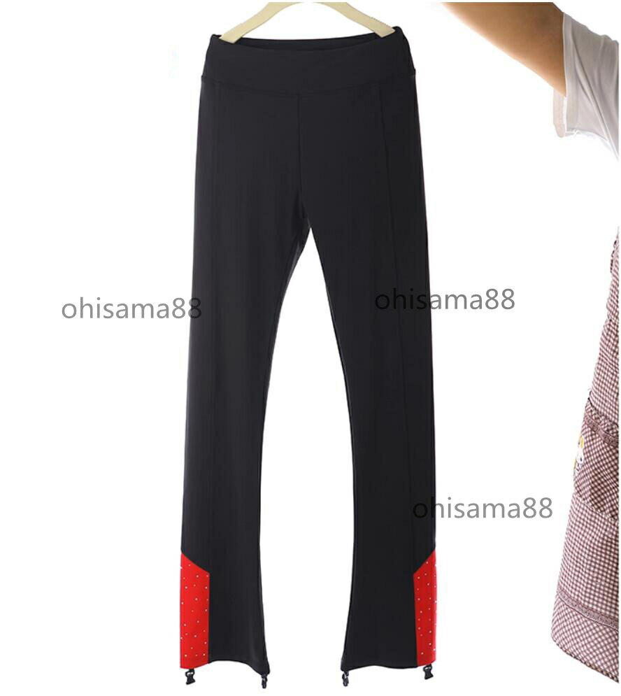 【送料無料】アイスパンツ 練習衣装 子供 大人 スケートパンツ パンツ フィギュアスケート 女性 レギンス トレーニング タイツ スケートウエア ロングパンツ フィギュアスケートパンツ アイスフィギュアスケートウエア 練習着 大きいサイズ 高弾性 優しい 3XLまで