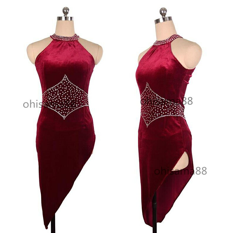 【送料無料】スケートドレス スタンダード スケート衣装 専用レオタード フィギュアスケート衣装 ドレス 競技着 子供 大人 アイススケートドレス キラキラ 可愛い アイス衣装 演出用 舞台 袖なし 女の子 skating skirt レッスン用 試験 練習着 アイススケートウェア