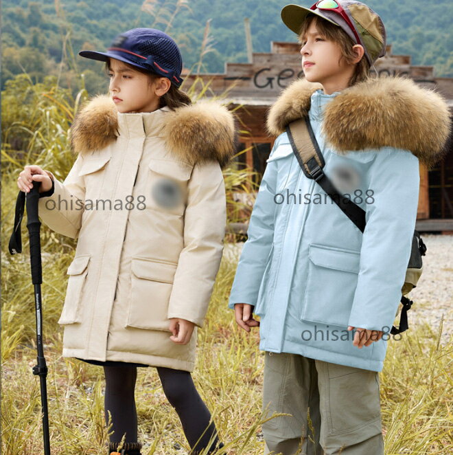 乐天商城 - 【送料無料】キッズコート 子供服 暖かい ベビー服 秋冬 ダウンコート 可愛い 中綿コート 通園 通学 中綿 キッズダウンコート 男の子 女の子 ダウンジャケット 厚手 フード付き 防寒コート ジュニア お出かけ ジャケット シンプル トップス 防風コート おしゃれ