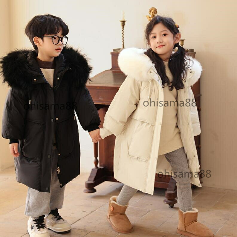 秋冬暖かいダウンコートロングコート...