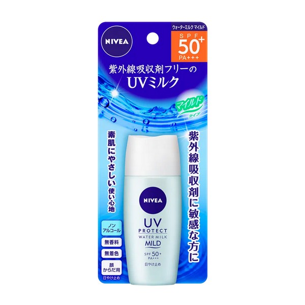 《花王》 ニベアサン　プロテクトウォーターミルク マイルド　30ml　SPF50+/PA+++...