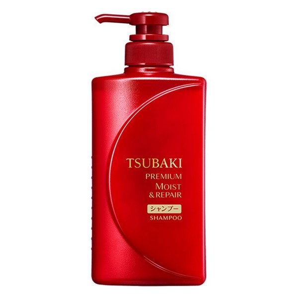 《資生堂》　TSUBAKI ツバキ　プレミアムモイスト＆リペア　シャンプー　490mL