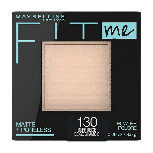 《メイベリン》 フィットミー パウダー M 130 自然な明るさ・ピンク系 8.5g ★定形外郵便★追跡・保証なし★代引き不可★
