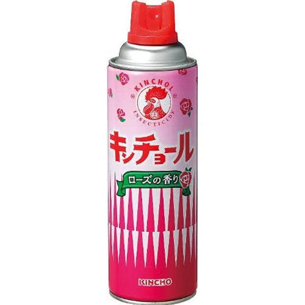 【防除用医薬部外品】《KINCH》 キンチョール ローズの香り 450ml (殺虫スプレー)