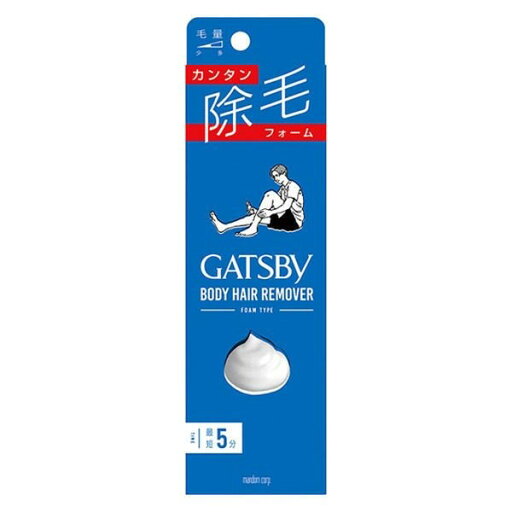 《マンダム》 ギャツビー(GATSBY) 除毛フォーム 80g 【医薬部外品】 《マンダム》 ギャツビー(GATSBY) 除毛フォーム 80g 【医薬部外品】