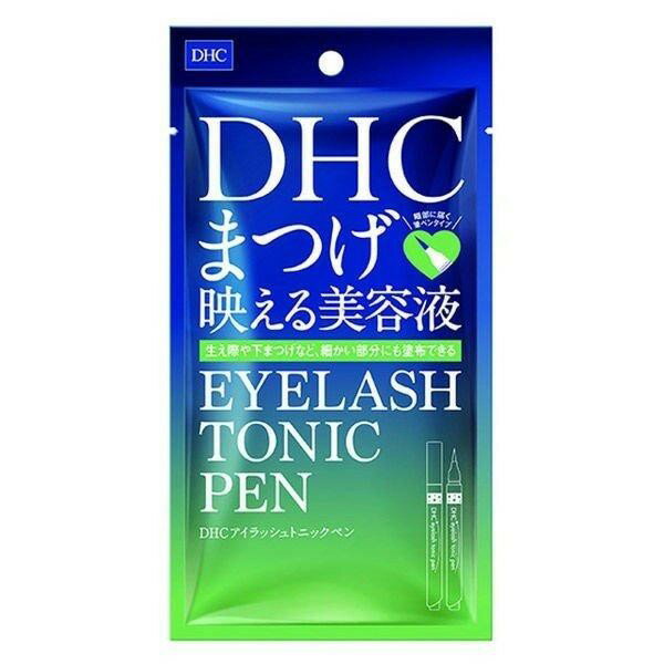 ※商品リニューアル等によりパッケージデザイン及び容量は予告なく変更されることがあります ■ まつげ+生え際ケア さまざまなダメージを受けやすいまつげを生え際からケア。 豊で美しいボリュームをめざす、まつげ用美容液です。 ■ 濃密まつげサポート成分や保護・補修成分、保護成分などを多彩に配合。 つや、コシを与えて美しく保つまつげケアと、生え際に塗布することですこやかな環境に整える目もとケアが同時にかないます。 ■ まつげの生え際、生え際に塗りやすい まつげの生え際や細かい部分にもむらなく塗布できる、筆ペンタイプを採用しました。 ■ 無香料・無着色・パラベンフリー・天然成分配合。 成分 水、BG、キクニガナ根オリゴ糖、グリセリン、プラセンタエキス、アラントイン、グリチルリチン酸2K、（アルギニン/リシン）ポリペプチド、セリン、センブリエキス、パンテノール、サッカロミセス/（黒砂糖/プラセンタエキス）醗酵液、ヒアルロン酸Na、AMP、クインスシードエキス、1,2-へキサンジオール、カルボマー、ケイ酸（Al/Mg）、エタノール、セルロースガム、プロパンジオール、カエサルピニアスピノサガム、アルギニン、乳酸、コムギ胚芽エキス、ダイズ芽エキス 内容 1.4mL 使用方法 メークを落とした清潔なまつげにお使いください。 蓋を外し、容器底部のノック部を1プッシュします。生え際の皮膚からまつげの先端に向かって、全体にむらなく、たっぷり塗布してください。マスカラ下地として使用する場合は、美容液が乾いてからマスカラを塗ってください。 ご注意 お肌に異常が生じていないかよく注意してご使用ください。お肌に合わないとき、即ち次のような場合には、使用を中止してください。そのまま使用を続けますと、症状を悪化させることがありますので、皮膚科専門医等にご相談されることをおすすめします 使用中、赤み、はれ、かゆみ、刺激、色抜け（白斑等）や黒ずみ等の異常があらわれた場合 使用したお肌に、直射日光があたって上記のような症状があらわれた場合 傷やはれもの、湿疹等、異常のある部位には使用しないでください 使用後は必ずしっかり蓋をしめてください 直射日光の当たる場所、極端に高温多湿の場所には保管しないでください 乳幼児の手の届かない所に保管してください 製造販売元 株式会社DHC〒106-8571東京都港区南麻布2丁目7番1号0120-575-370 製造国 日本 商品区分 化粧品 広告文責 株式会社ヤマト薬品店（070-1821-1361）