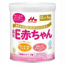 ※商品リニューアル等によりパッケージデザイン及び容量は予告なく変更されることがあります ■ E赤ちゃんはたんぱく質の消化の負担を母乳に近づけているペプチドミルク E赤ちゃんは、牛乳のたんぱく質をあらかじめ細かく分解することで消化に配慮したペプチドミルク。長年の研究で、牛乳のたんぱく質を細かく切ると、アレルゲン性も低減することがわかっています。 ■ 初乳に多いタンパク質ラクトフェリン配合※1 ラクトフェリンは、初乳に多く含まれるたんぱく質。 ビフィズス菌のような良い菌を守ります。 ■ 母乳育ちのような腸内環境に！ 3種類のオリゴ糖配合 森永乳業の長年の研究で発見した3種類のオリゴ糖の組み合わせが母乳育ちの赤ちゃんの腸内環境に近づけます。 ■ 母乳に豊富に含まれる栄養素！ ルテイン配合 ルテインは緑黄色野菜などに含まれるカロテノイドの一種で、母乳にも豊富に含まれており、赤ちゃんの脳や網膜に蓄積されます。 ■ 成長と発達を助ける！ DHA・アラキドン酸 赤ちゃんの成長と発達に必要なDHAとアラキドン酸を、日本人の母乳と同じ比率で配合 ■ 0ヵ月〜1歳頃まで 原材料名 乳糖（アメリカ製造又はドイツ製造）、調整脂肪（パーム油、パーム核油、ヒマワリ油、サフラワー油、エゴマ油）、乳清たんぱく質消化物、でんぷん分解物、カゼイン消化物、ガラクトオリゴ糖液糖、乳糖分解液（ラクチュロース）、ラフィノース、精製魚油、アラキドン酸含有油、ラクトフェリン消化物、L-カルニチン、酵母／レシチン（大豆由来）、炭酸カルシウム、塩化マグネシウム、リン酸三カルシウム、塩化カリウム、ビタミンC、炭酸ナトリウム、塩化カルシウム、リン酸水素二カリウム、コレステロール、L-チロシン、イノシトール、ピロリン酸第二鉄、炭酸カリウム、タウリン、硫酸亜鉛、シチジル酸ナトリウム、パントテン酸カルシウム、ビタミンE、ニコチン酸アミド、ウリジル酸ナトリウム、硫酸銅、5’-アデニル酸、ビタミンA、イノシン酸ナトリウム、グアニル酸ナトリウム、ビタミンB2、ビタミンB6、ビタミンB1、葉酸、β-カロテン、カロテノイド、ビオチン、ビタミンD3、ビタミンB12 栄養成分 栄養成分（100g当たり） エネルギー 512kcal たんぱく質 10.5g 脂質 27.0g コレステロール 46mg 炭水化物 57.5g 食塩相当量 0.36g その他 ビタミンA 410μg、ビタミンB1 0.35mg、ビタミンB2 0.7mg、ビタミンB6 0.3mg、ビタミンB12 1.5μg、ビタミンC 60mg、ビタミンD 6.5μg、ビタミンE 10.0mg、ビタミンK 25μg、ナイアシン 3.5mg、パントテン酸 4.0mg、ビオチン 15μg、葉酸 100μg、亜鉛 3.0mg、カリウム 495mg、カルシウム 380mg、セレン 7μg、鉄 6.0mg、銅 0.32mg、マグネシウム 45mg、マンガン 0.024mg、リン 210mg、ラクトフェリン消化物 50mg、リノール酸 3.0g、α-酸リノレン酸 0.4g、アラキドン酸(ARA) 35mg、ドコサヘキサエン酸(DHA) 70mg、リン脂質 800mg、スフィンゴミエリン 50mg、ラクチュロース 300mg、ラフィノース 500mg、ガラクトオリゴ糖 500mg、イノシトール 60mg、L-カルニチン 12mg、β-カロテン 45μg、コリン 60mg、シスチン 185mg、タウリン 20mg、ヌクレオチド 8mg、ルテイン 15〜38μg、塩素 310mg、灰分 2.3g、水分 2.7g アレルゲン 乳成分、大豆 ※ 原材料中に使用されているアレルゲン(28品目中)を表示しております。 内容 大缶 800g ご注意 直射日光を避け室温で保存してください 専用スプーンを使用した後は洗って乾かし、缶に入れずに衛生的に保管してください。 ミルクに湿気や水滴が入ると固まることがありますので、よく乾いたスプーンを使用してください。 開缶後は、湿気、虫、ホコリ、髪の毛などが入らないようにフタをきちんとお閉めください。 開缶後は湿気を避け、乾燥した涼しい清潔な場所に保管し、冷蔵庫等には入れないでください。 賞味期限(開缶前)は缶底に記載してあります。 開缶後はなるべく早く(1ヵ月以内)使い切るようにしてください。 製造販売元 森永乳業株式会社 東京都港区芝5-33-1 0120-303-633 製造国 日本 商品区分 ベビー 広告文責 株式会社ヤマト薬品店（070-1821-1361）