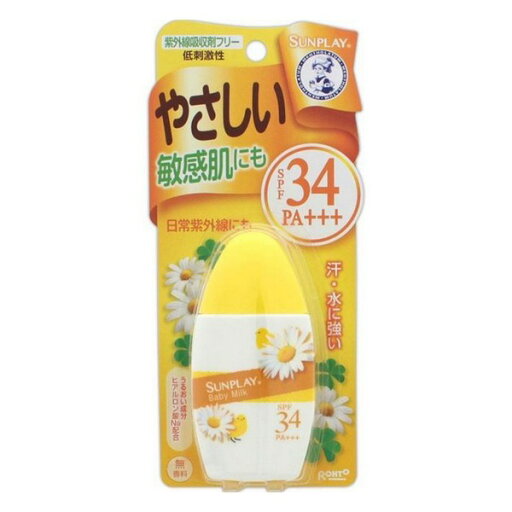 《ロート製薬》 メンソレータム サンプレイ ベビーミルク 30g SPF34/PA+++ 《ロート製薬》 メンソレータム サンプレイ ベビーミルク 30g SPF34/PA+++