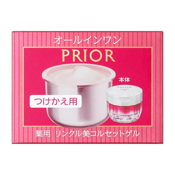【医薬部外品】《資生堂》 プリオール 薬用 リンクル美コルセットゲル つけかえ用 90g