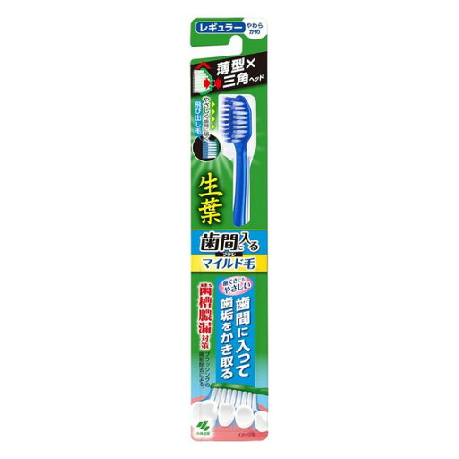 《小林製薬》 生葉(しょうよう)歯間に入るブラシ マイルド毛 レギュラーヘッド やわらかめ 1本 《小林製薬》 生葉(しょうよう)歯間に入るブラシ マイルド毛 レギュラーヘッド やわらかめ 1本
