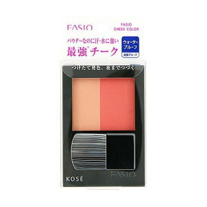 《コーセー》 ファシオ(FASIO) ウォータープルーフ チーク OR-1 オレンジ系 4.5g ★定形外郵便★追跡・保証なし★代引き不可★