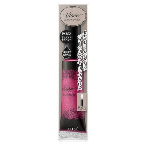 《コーセー》 ヴィセ リシェ ジューシィ シロップ PK802 フレッシュラズベリー 9.5g 《コーセー》 ヴィセ リシェ ジューシィ シロップ PK802 フレッシュラズベリー 9.5g
