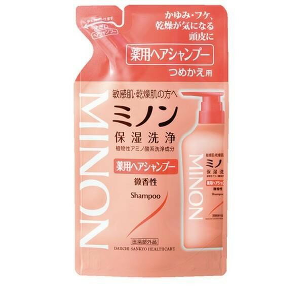 《第一三共》 ミノン ヘアシャンプー つめかえ用 380ml