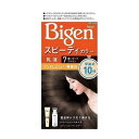 ※商品リニューアル等によりパッケージデザイン及び容量は予告なく変更されることがあります ★ 放置時間10分の早染めタイプ 密着浸透処方でしっかり染まる。毛髪となじみのよいクリーム・乳液が密着。さらにアルギニン（塩基性アミノ酸）を配合。染料が毛髪内部に効果的に浸透します。 ★ 無香料でツンとしたニオイが気にならない ★ 全体染めに便利な乳液タイプ 乳液タイプなので、伸びがいいのに、タレにくい。 ★ しっとりしなやかな染め上がり、ハイトリートメントタイプ ・6種の天然エッセンス配合・複合アミノ酸配合 ★ カラー：深いダークブラウン 成分 【乳液1剤 7 (医薬部外品)】 有効成分：5-アミノオルトクレゾール、パラアミノフェノール、パラフェニレンジアミン、メタアミノフェノール、レゾルシン その他の成分：HEDTA-3Na液、PEG(20)、POEセチルエーテル、POE(2)ラウリルエーテル、POE(21)ラウリルエーテル、アスコルビン酸、アラキルアルコール、アルギニン、エタノール、乾燥炭酸Na、強アンモニア水、高重合ジメチコン-1、混合植物抽出液-9、ジグリセリン、ステアリルアルコール、ステアリルトリモニウムクロリド、タウリン、炭酸水素Na、テアニン、パラベン、ポリ塩化ジメチルメチレンピペリジニウム液、ミツロウ、無水亜鉛酸Na、モノエタノールアミン、ワセリン、黄203 【HL オキサイド(B) 2剤(医薬部外品)】 有効成分：過酸化水素水 その他の成分：DPG、PG、POE還元ラノリン、POEセチルエーテル、吸着精製ラノリン、ステアリルトリモニウムクロリド、セタノール、ヒドロキシエタンジホスホン酸、ヒドロキシエタンジホスホン酸4Na、フェノキシエタノール 容量 乳液1剤/40g、HL オキサイド/60mL ご使用方法 【混ぜる】 1剤の全量を2剤に加え、白キャップをしめ、上下に30回ほど強く振ります。※そのまま放置せず、ただちにクシ型ノズルにつけかえます。 【ぬる】 乾いた髪にとかすようにムラなくぬります。10分程度放置します。 【洗い流す】 よくすすぎ、シャンプーを2回行い、リンスで仕上げます。 ご注意 ★必ずご購入前・ご使用前にお読みください。 ご使用の際は必ず使用説明書をよく読んで正しくお使いください。 ヘアカラーはまれに重いアレルギー反応をおこすことがあります。 次の方は使用しないでください。 今までに本品に限らずヘアカラーでかぶれたことのある方 今までに染毛中または直後に気分の悪くなったことのある方 頭皮あるいは皮膚が過敏な状態になっている方(病中、病後の回復期、生理時、妊娠中等) 頭、顔、首筋にはれもの、傷、皮膚病がある方 ご使用の際には使用説明書にしたがい、毎回必ず染毛の48時間前に皮膚アレルギー試験(パッチテスト)をしてください。 薬剤や洗髪時の洗い液が目に入らないようにしてください。 眉毛、まつ毛には使用しないでください。 幼小児の手の届かない所に保管してください。 高温や直射日光を避けて保管してください。 幼小児には使用しないでください。 製造販売元 ホーユー株式会社 〒461-8650 名古屋市東区徳川一丁目501番地 052-935-9941 製造国 日本 使用期限 使用期限が180日以上あるものをお送りします 商品区分 医薬部外品 広告文責 株式会社ヤマト薬品店（070-1821-1361）