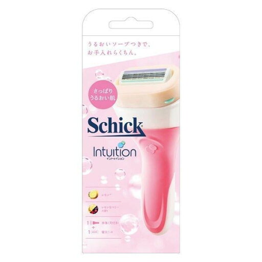 《シック》 イントゥイション さっぱりうるおい肌 ホルダー 本体(刃付き)+替刃1コ 《シック》 イントゥイション さっぱりうるおい肌 ホルダー 本体(刃付き)+替刃1コ