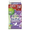 《リブドゥコーポレーション》 リフレ 超うす安心パッド 安心の中量用 80cc お得用パック 34枚入