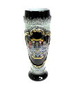 ZB ドイツビアジョッキ 500ml 金箔レリーフ 黒 ドイツ鷲と12州ワッペン 即納!【楽ギフ_包装】