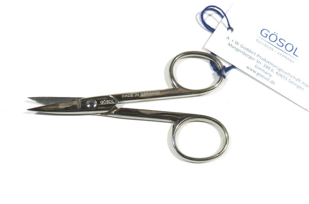 ゲーゾル(独) 爪切はさみ9cm（先反）多用にも使えて重宝します【送料無料】即納！