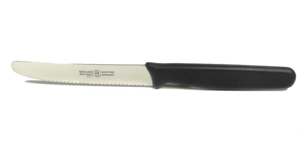 ロバートクラス（独）ゾーリンゲン テーブルナイフ10cm　黒柄 