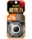 3M(スリーエム) スコッチ 超強力両面テープ プレミアゴールド スーパー多用途 粗面用 KPR-19R