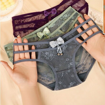 【2枚セット】透け透けショーツ セクシー ホットパン エロカワ 下着勝負 彼氏目線 誘惑 レース 涼しい ..