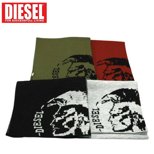 ディーゼル マフラー（メンズ） DIESEL (ディーゼル) マフラー 00S4ML-0NABQ メンズ 秋冬 ギフト