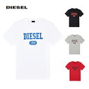 ディーゼル メンズ クルーネック Tシャツ T-DIEDOR-K46 A03824-0GRAI DIESEL メンズ レディース 男女兼用