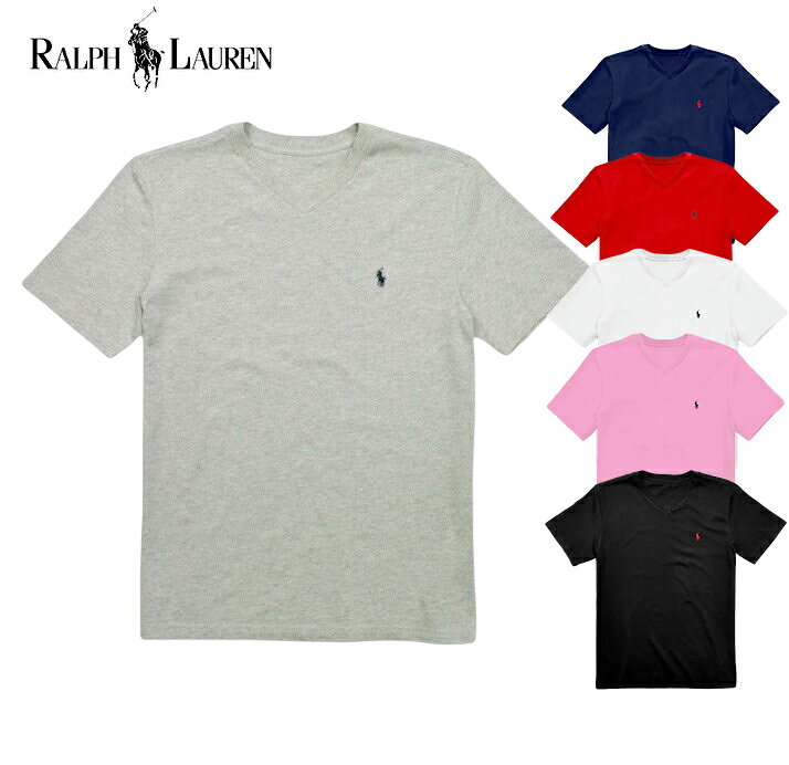 ラルフローレン POLO RALPH LAUREN(ポロ ラルフローレン) スモールポニー VネックTシャツ ボーイズライン 小さめサイズ 男女兼用 ユニセックス