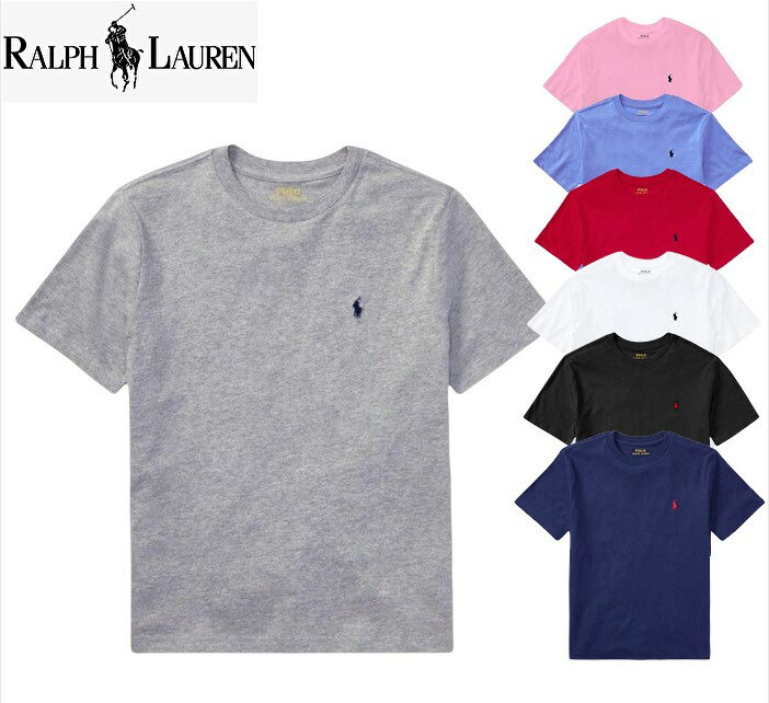 ラルフローレン POLO RALPH LAUREN(ポロ ラルフローレン) スモールポニー クルーネックTシャツ ボーイズライン 小さめサイズ 男女兼用 ユニセックス