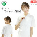 襦袢 Tシャツ半襦袢 レディース 洗える Tシャツ 半襦袢 通年 女性 簡単 肌襦袢 白 （半衿付/半袖）日本製 shu Mサイズ/Lサイズ/LLサイズ Tシャツ襦袢 和装下着 着物 きもの キモノ 浴衣 半襟 tシャツタイプ 送料無料 【メール便可/B】