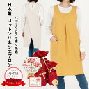 母の日 ギフト セット ギフトラッピング 紅茶 エプロン リネン コットン 日本製 バッククロス COCOWALK (2色) 綿 麻 麻混 リネン レディース ...