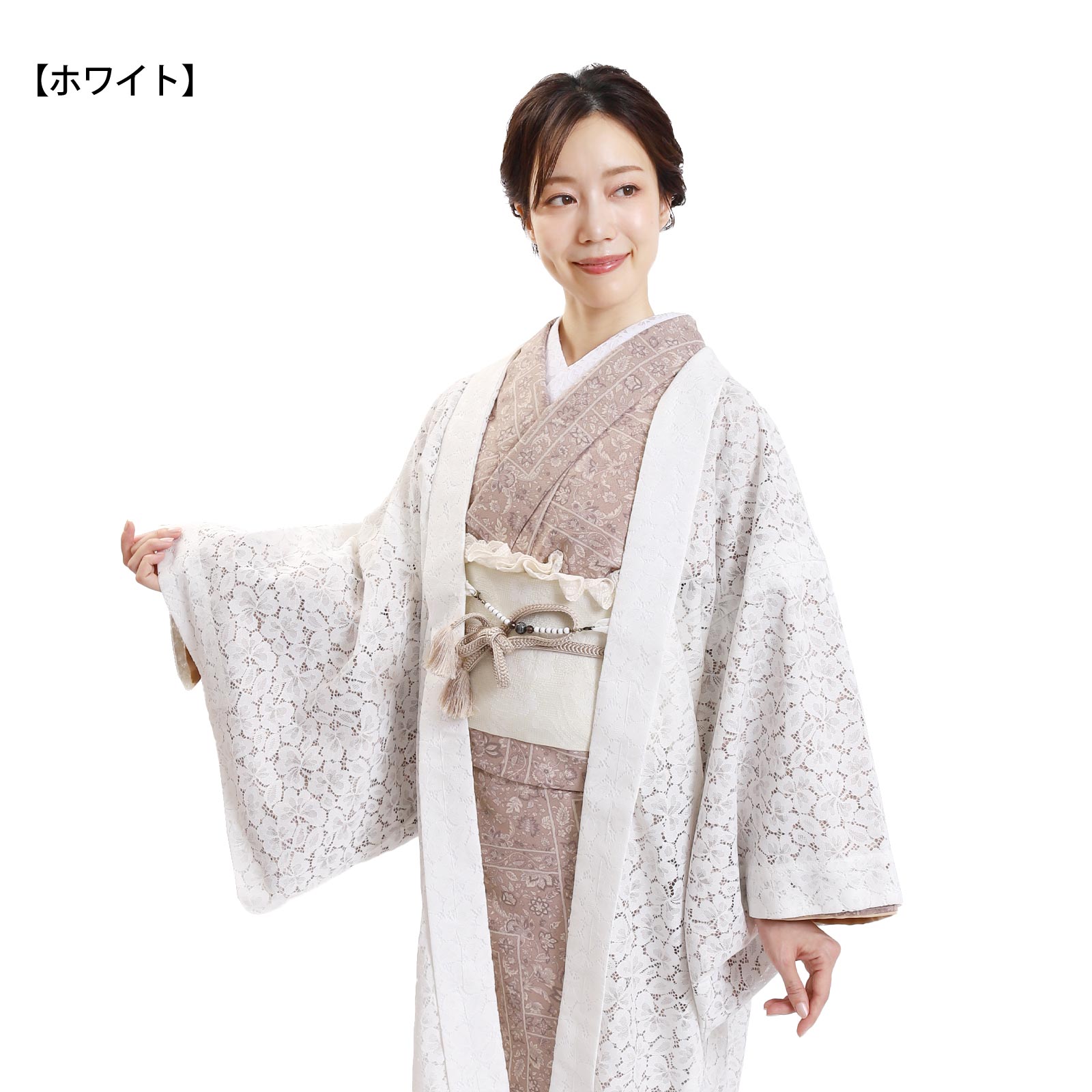 楽天市場】白 レース(種類(着物)羽織)(着物|和服 楽天市場】白 レース(種類(着物)羽織)(着物|和服