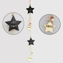 メタルクリスマススターガーランド クリスマス クリスマスオーナメント オーナメント 北欧 アンティーク インテリア おしゃれ かわいい 小物 雑貨 飾り付け 飾り 装飾 クリスマスツリー