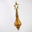 キラキララメスターアイスクル クリスマスオーナメント ゴールド 2個セット クリスマス オーナメント 北欧 高級 ゴージャス アンティーク おしゃれ かわいい 小物 雑貨 飾り付け 装飾